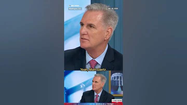 Kevin McCarthy says former Rep. Matt Gaetz’ leadership challenge was about the House ethics report.