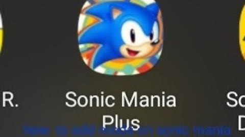 how to add mods on sonic mania
