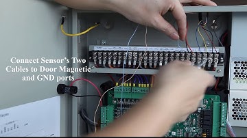How to Connect Door Sensor to DS K26 G Series Access Controller