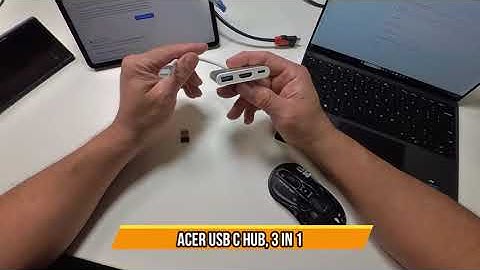 Acer USB C Hub, 3 in 1