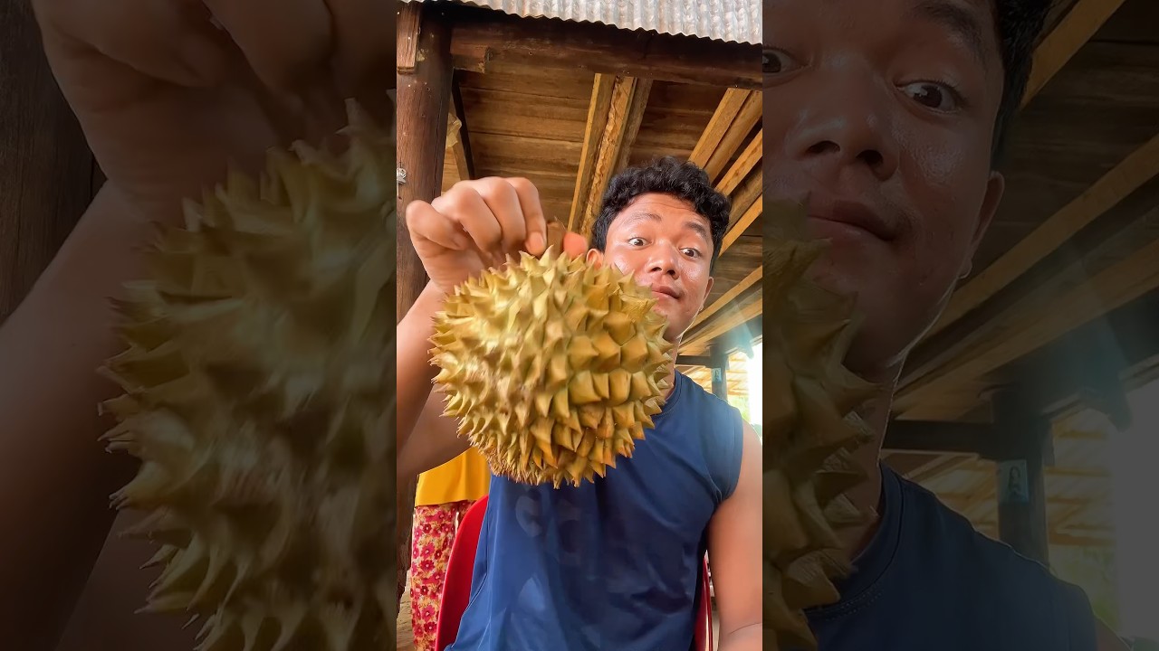 Durian fruit😋😋 #food #mukbang #shorts
