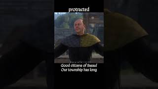 protracted — Kingdom Come : Deliverance dialogue scene