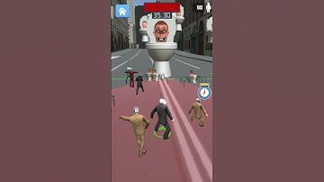 Toilet Monster | 3 Level Gameplay Walkthrough | Best Android, iOS Games #shorts