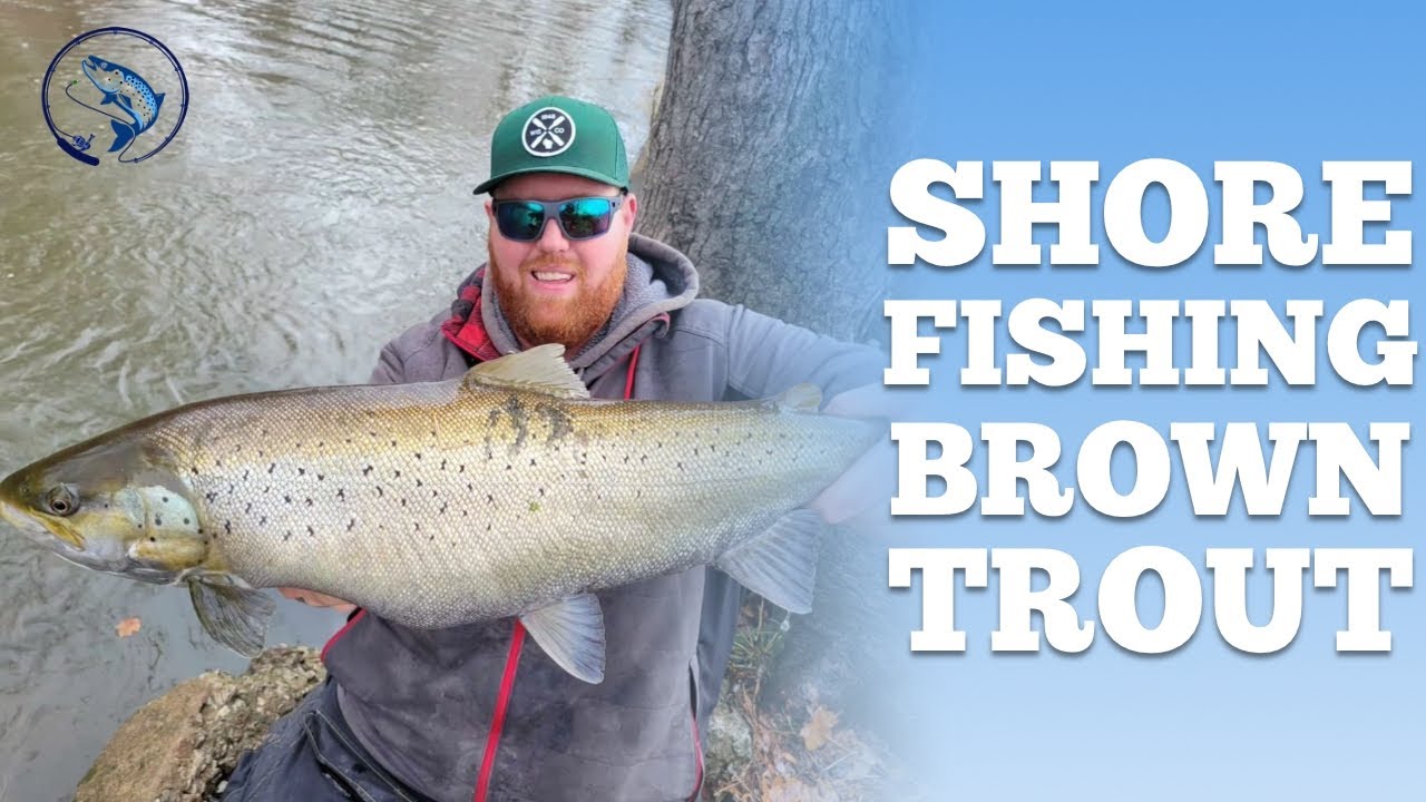 Shore Fishing Winter Brown Trout & Steelhead on Lake Michigan | LMA ...