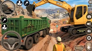 👷City Road Construction Simulator 3D 🚧 | Heavy Excavator & Truck - Android Gameplay screenshot 3