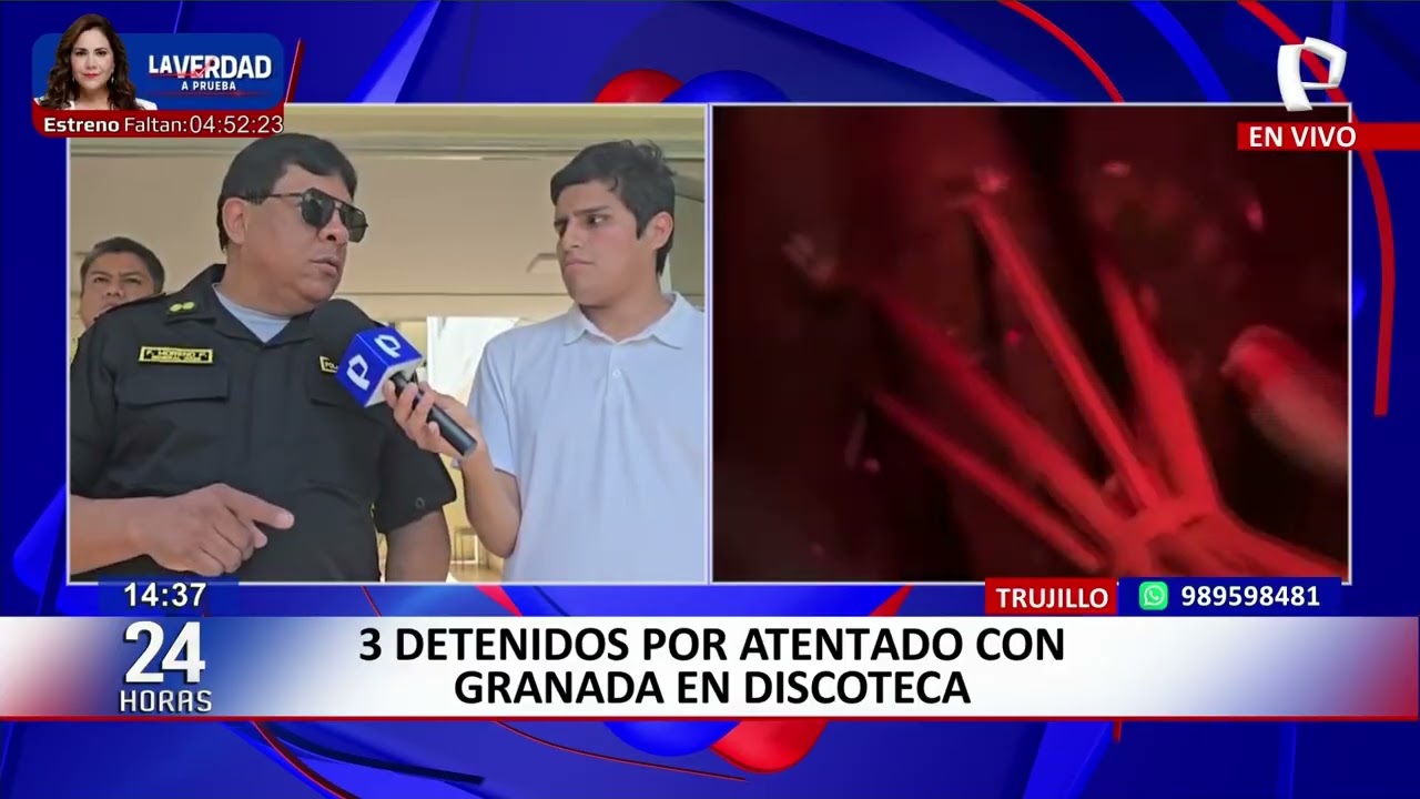 Trujillo: capturan a tres sospechosos de ataque a discoteca