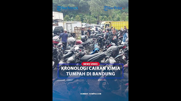 KRONOLOGI CAIRAN KIMIA TUMPAH, Ratusan Kendaraan Mati dan Rusak❓
