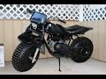 Monster minibike honda atc 3 wheeler to 2 wheeler