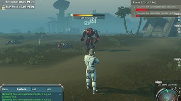 Entropia Universe - Robot incursion at Fort Medusa(shared loot)