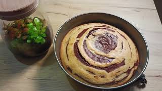 Un gâteau marbré FACILE et RAPIDE  ( Mon fouet EXPLOSE lors de la recette)