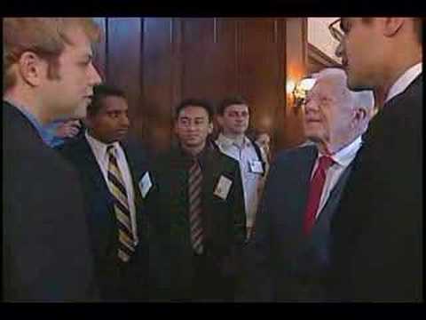 Jimmy Carter Meets the Students, 5/3/07