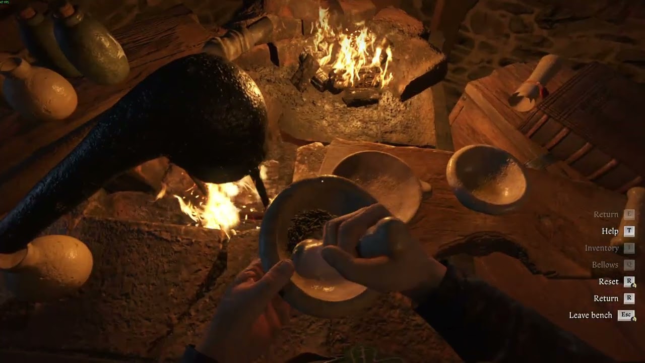 KCD 2 Legacy of the forge Bug Alchemy Bench