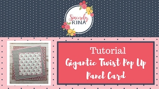 Gigantic Twist Pop Up Panel Card