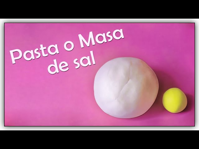 Cómo hacer pasta de modelar casera