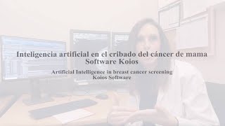 Inteligencia artificial en el cribado del cáncer de mama: Software Koios #Oncocanal screenshot 1