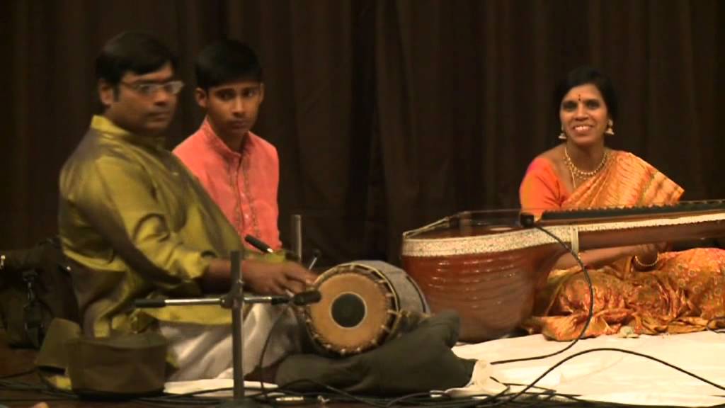 Guru Kumbakonam Shri N.Padmanaban and student Manohar Balatchandirane in Mridangam Percussion Duet