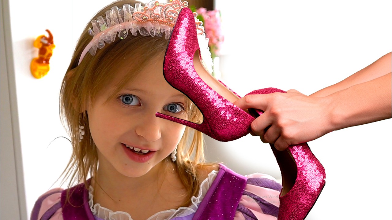 Марья Как Настоящая Принцесса 👑  Real Princess Dresses & Kids Makeup