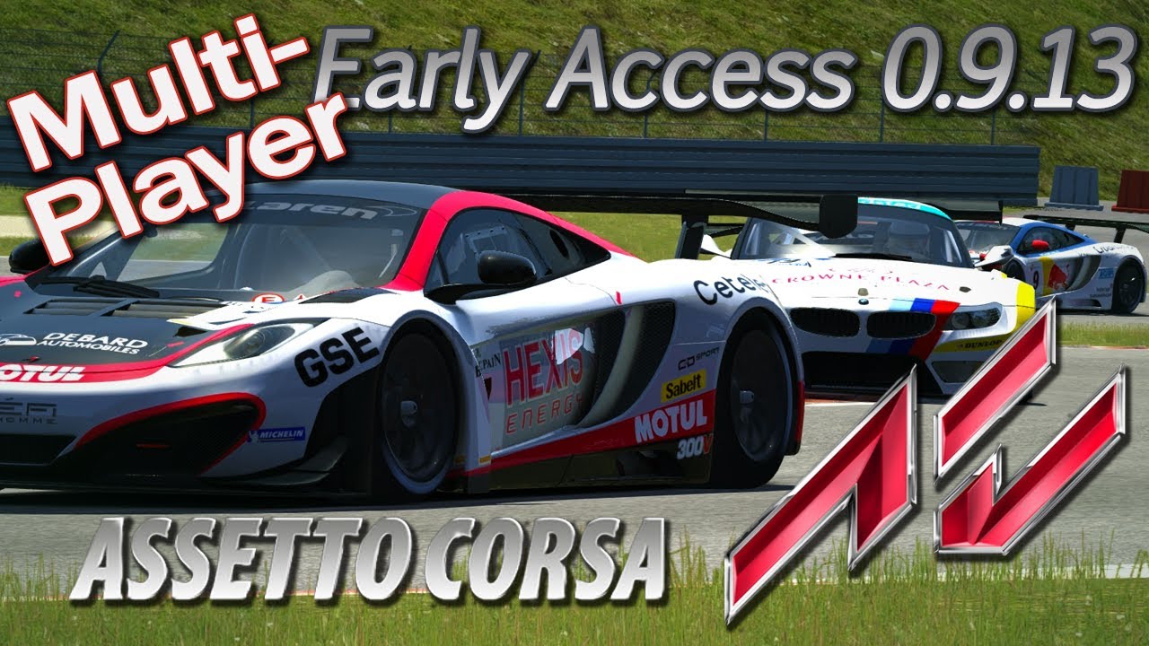 Multiplayer Assetto Corsa Early Access Update 0.9.13 [HD] MP4 GT3@Nürburgring GP