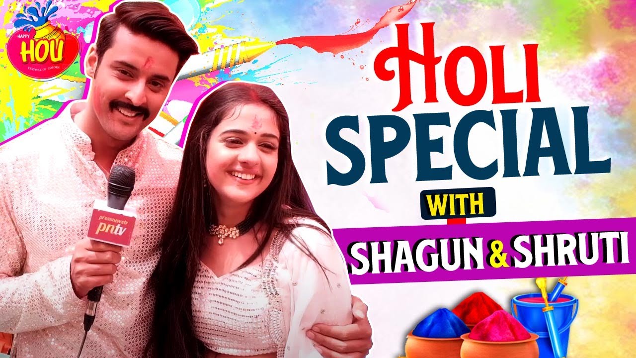 Mera Balam Thanedaar | Shagun Pandey & Shruti Choudhary Celebrates Colourful Holi With PNTV