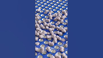 3D animation that makes you feel good / Blender Animation 018 #rigidbody  #animation