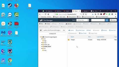 How to create new directories by uisng the Cpanel