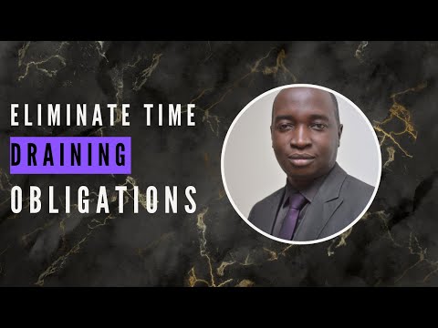 Declutter your schedule eliminate time draining obligations enhanced