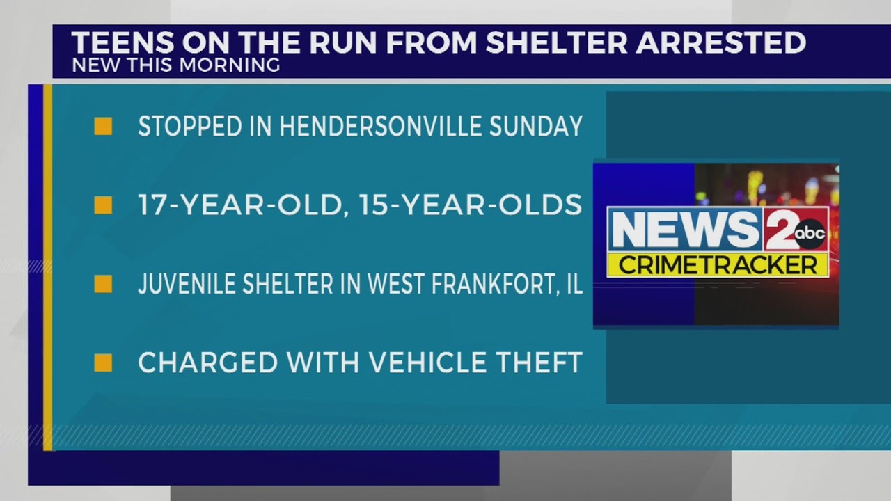 3 runaway teens stopped in stolen shelter vehicle - YouTube