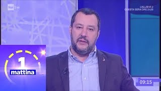 Matteo Salvini sul decreto sicurezza - Unomattina 22/11/2018
