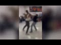 Substitute teacher arrested after fight with student is caught on camera