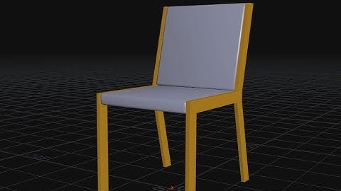 [Houdini Tutorial] 0002 Simple Chair (Fast ver.)