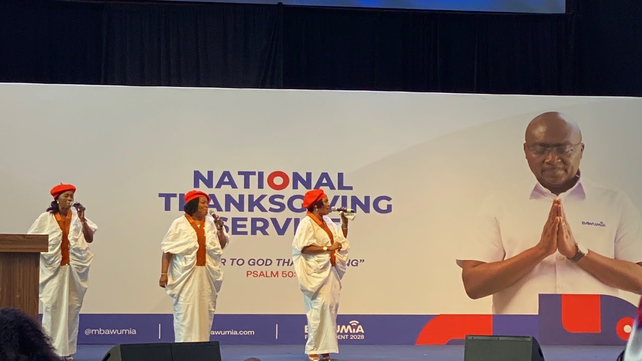 🔥🔥Daughters of Glorious Jesus Deliver Spirit-Filled Performance at NPP National Thanksgiving 🇬🇭🔥