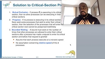 Senkronizasyon (Çoklu İşlemlerde , Process ve Thread), İşletim Sistemleri 6. Videosu