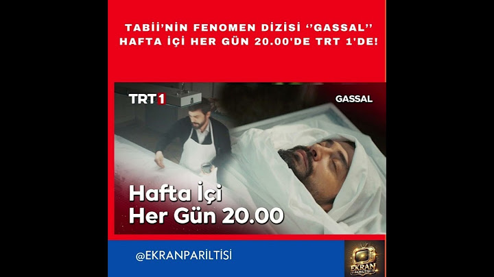 Tabii'nin fenomen dizisi ''Gassal'' hafta içi her gün 20.00'de TRT 1 ekranlarında! @trt1 @tabii