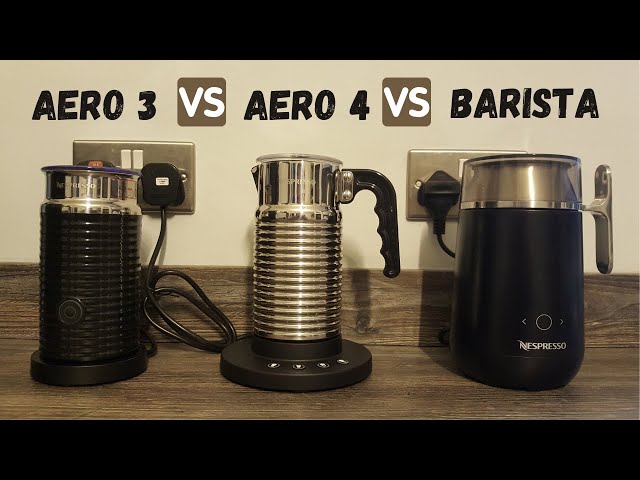 Nespresso Aeroccino 3 vs 4: High-End Milk Frother Reviews