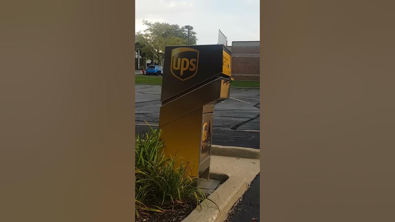 How to return an Amazon product using UPS dropbox YouTube