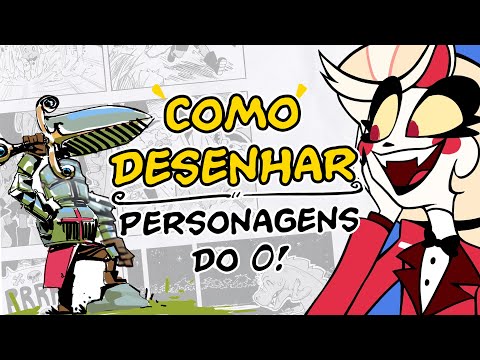 O que NÃO te contam sobre Desenhar Personagens!!
