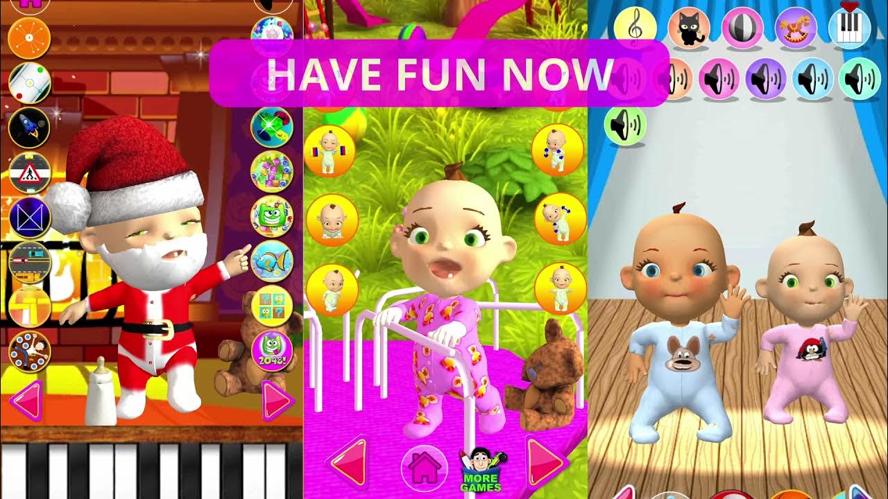 Talking Babsy Baby Xmas Games for Android - Download