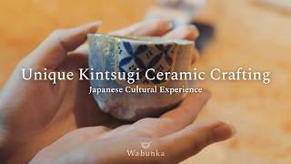 A Day Crafting a Unique Kintsugi Ceramic in Tokyo, Japan - YouTube