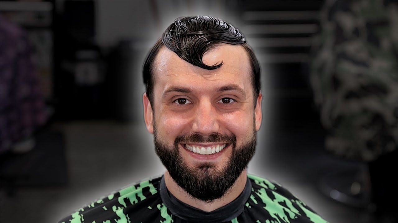 😎 MEN'S HAIRSTYLE Long on top Mid Fade Haircut Tutorial