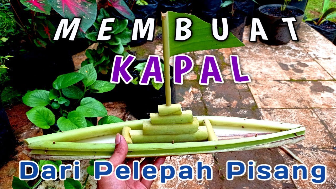 Pangeran Kecil dan Kapal dari Daun Pisang