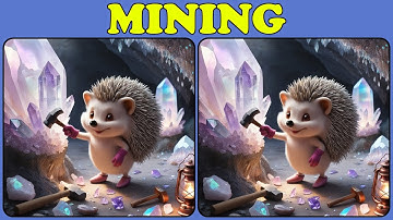 Spot the Difference: [Find 3 Differences] Mining #22