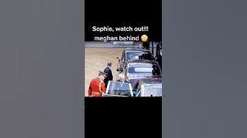 ALERT! Sophie Wessex is in hot water because Meg is behind her! #shorts #meghanmarkle