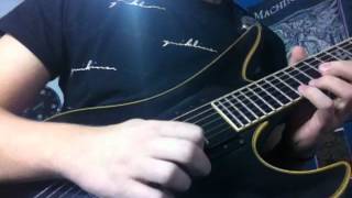 Arcturus - Fall of Man Guitar Solo Cover