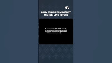 ARMY Stands Firm Against Min Hee-jin