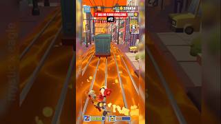 [Bali] No Floor Challenge #12 🌋🏆 Stage 3 Completed Achievement! #shorts #subwaysurfers #lava