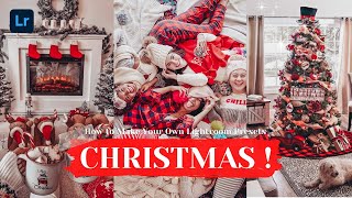 CHRISTMAS Lightroom Presets 🎄｜How to Edit Christmas Photos｜Free Download DNG screenshot 5