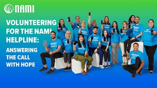 Volunteering For The Nami Helpline Answering The Call With Hope