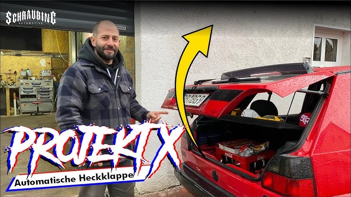 Golf 5 Automatische Heckklappe Nachrüsten, Automatic tailgate retrofitting, VitjaWolf