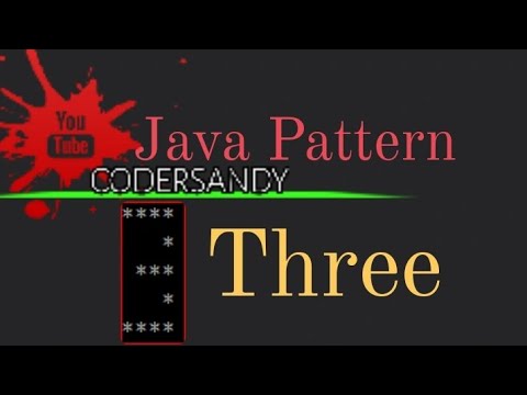 Print  3 Number Star Pattern in java l #starpattern #java #programming #javaprogramming#codersandy