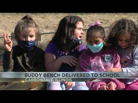 Buddy Bench will get good use at Parrish elementary school